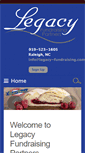 Mobile Screenshot of legacy-fundraising.com